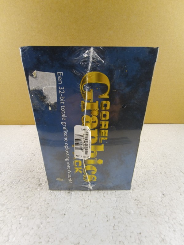 Corel Graphics Pack NL Big Box Sealed Dutch 32-Bit Design Software Windows 95 CD gallery