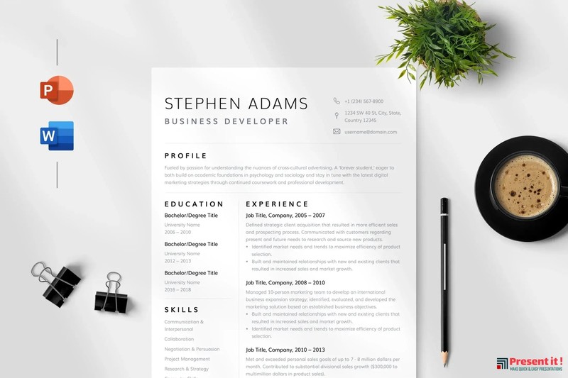Noah – Resume Template