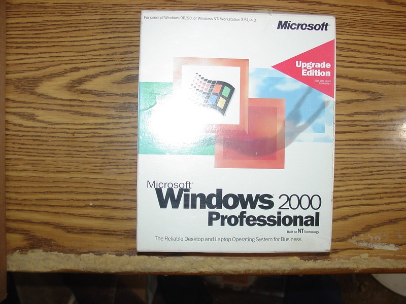 WINDOWS PROFESSIONAL 2000 – UPGRADE EDITION