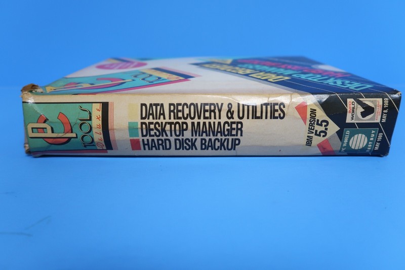 PC Tools Deluxe Data Recovery Central Point Computer Program Software IBM Floppy gallery