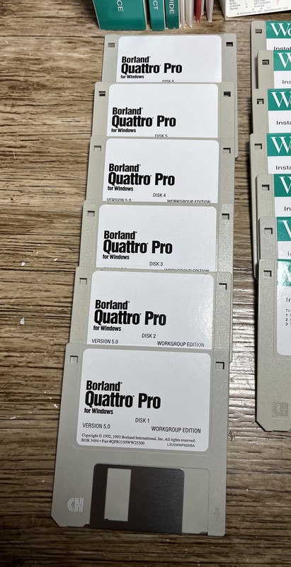Vintage WordPerfect Upgrade Version 6.0 DOS gallery