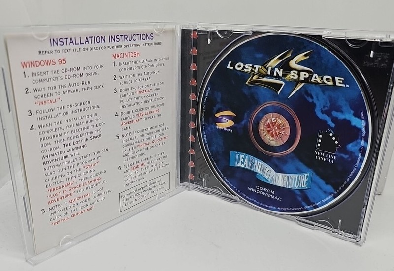 Lost In Space Animated Learning Adventure PC Windows 95 MAC - FREE SHIPPING gallery
