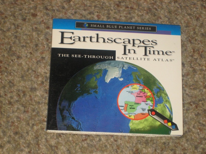 MAC/WIN-NOW WHAT SOFTWARE-EARTHSCAPES IN TIME THE SEE-THROUGH SATELLITE ATLAS