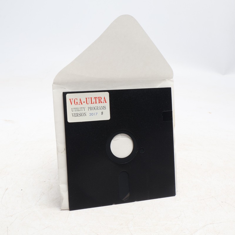 VGA-ULTRA Utility Programs Version 2017 – 5.25″ Vintage Floppy Disk