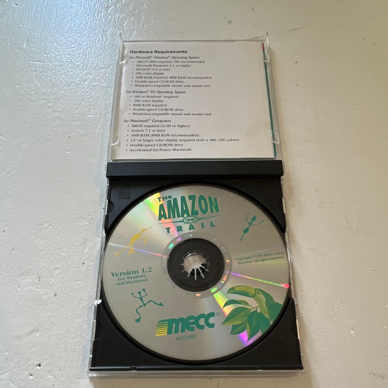 MECC The Amazon Trail Science & History CD-ROM v1.2 Windows/Mac English gallery