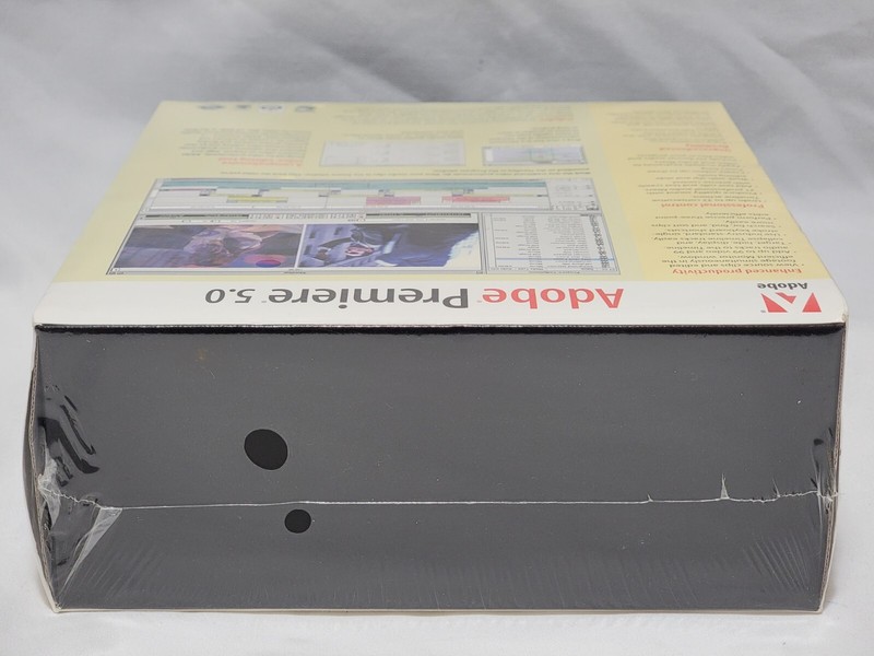 NEW Adobe Premiere 5.0 / 5.1 Mac Big Box Full Version SEALED premier Macintosh gallery