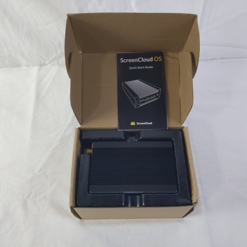 ScreenCloud OS Station P1 Pro – Digital Signage Media Player (Black) – Brand New gallery