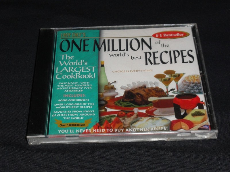 One Million of the World’s Best Recipes, CD