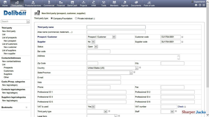 NEW & Fast Ship! Dolibarr Enterprise Resource Planning Business Manager - Linux gallery