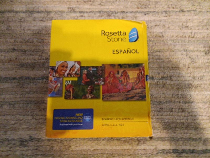 Rosetta Stone Spanish (Latin America) Level 1-5 Set