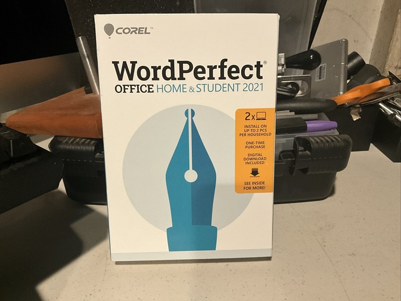 Wordperfect Office Home & Student 2021 | Office Suite. 2 Installs!
