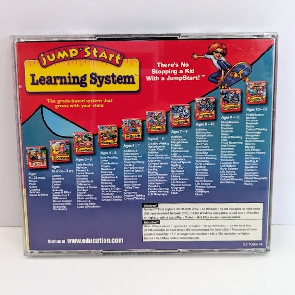 JumpStart 5th Grade Adventures Deluxe PC CD-ROM 2 Disc Set Ages 9-11 gallery