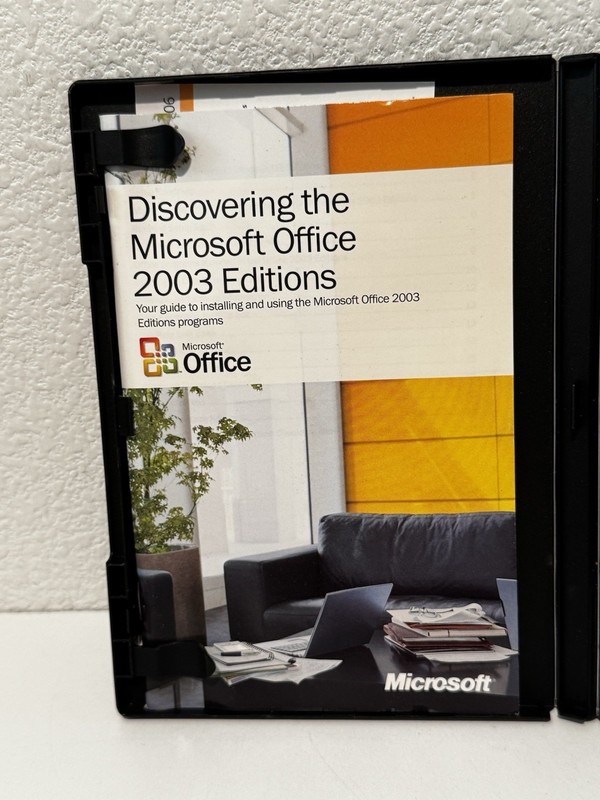 Microsoft Office Student and Teacher Edition 2003 Word Excel 3 User w/ Key CIB gallery