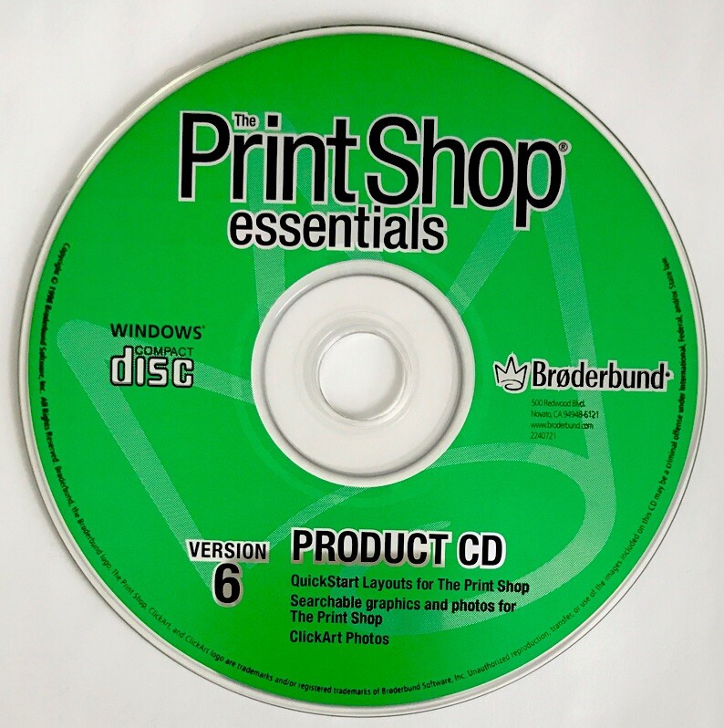 The PrintShop Graphics Reference Book V.6 +CD Essentials gallery