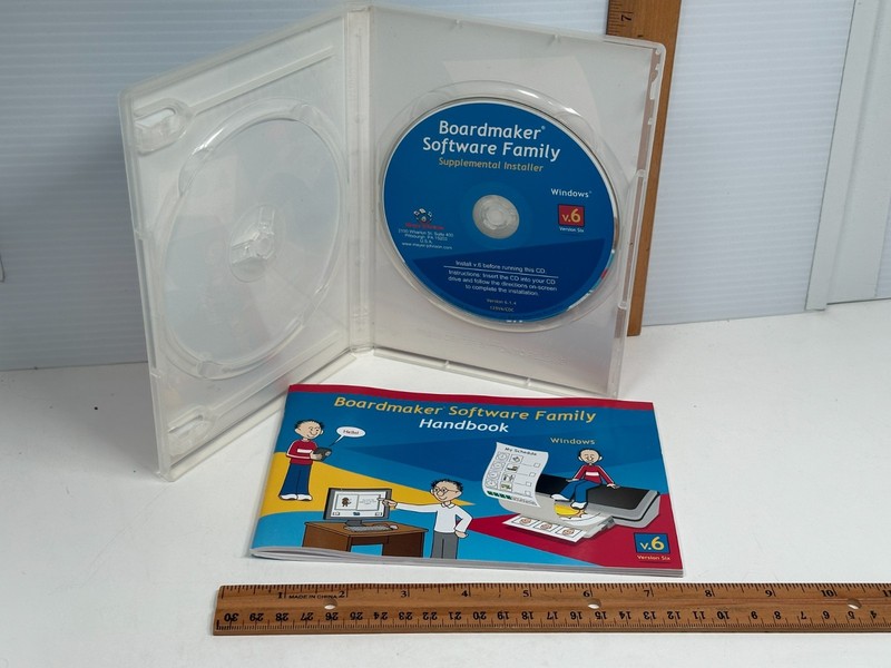 Mayer-Johnson Boardmaker Software Family Supplemental Installer Version 6 Manual