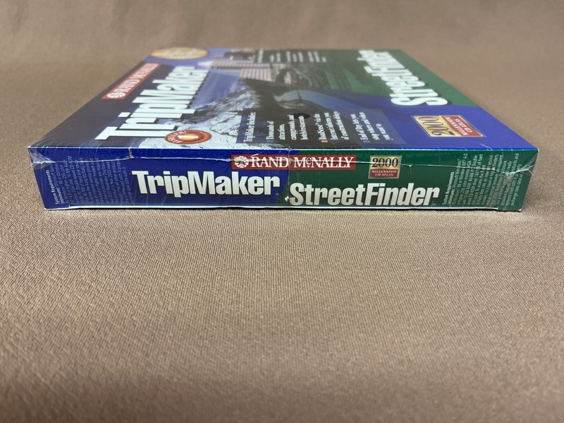 Rand McNally - Trip Maker - Street Finder - CD-ROM - New Factory Sealed gallery
