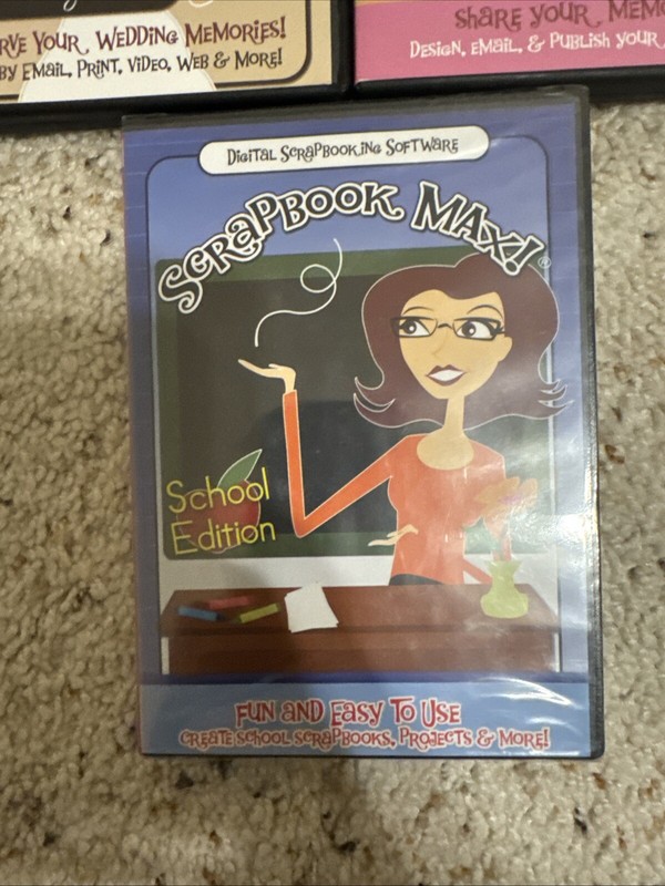 Scrapbook Max Wedding Edition School Edition Computer Program Software gallery