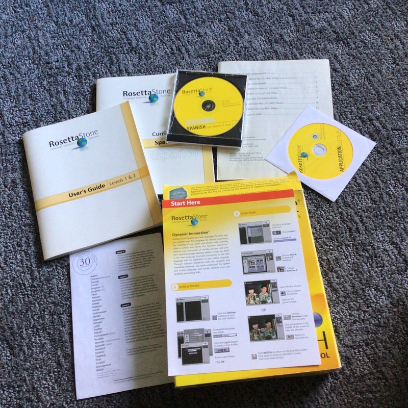 Rosetta Stone Level 1 Spanish Latin America Español gallery