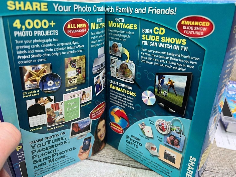 Photo Explosion Deluxe v4 Pc Software for photo editing & More gallery