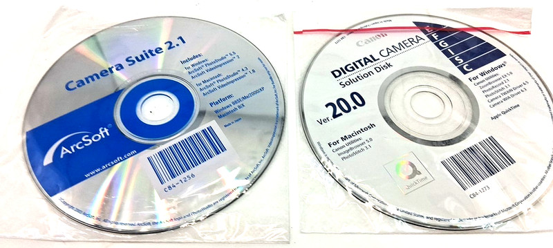 Canon Digital Camera Solution Disk 20.0 & Camera Suite 2.1 Macintosh and Windows