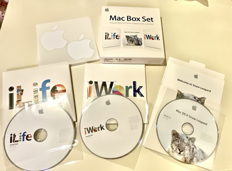 Apple Mac Box Set MC209Z/A - Snow Leopard 10.6, iLife 09, iWork 09 - MINT gallery