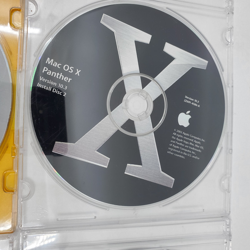 Lot Of 6 Apple Mac Discs, OS X Panther, Xcode Tools, Developer Tools, iPhoto gallery
