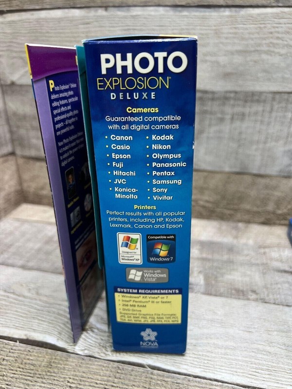 Photo Explosion Deluxe v4 Pc Software for photo editing & More gallery