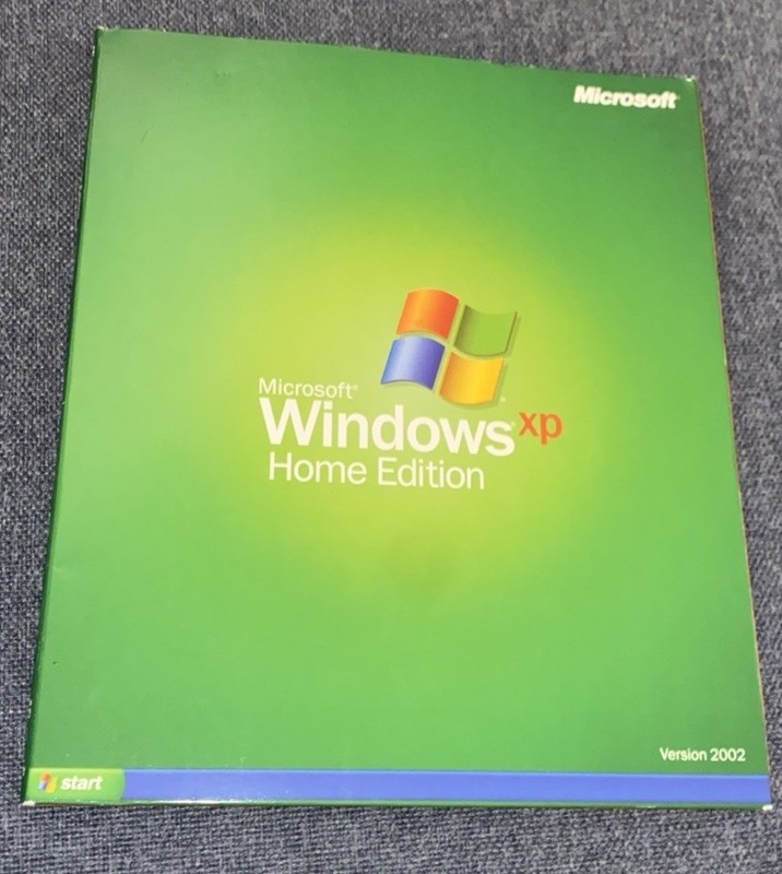 Microsoft Windows XP Home Edition – Full Version with Service Pack 2 CD-ROM