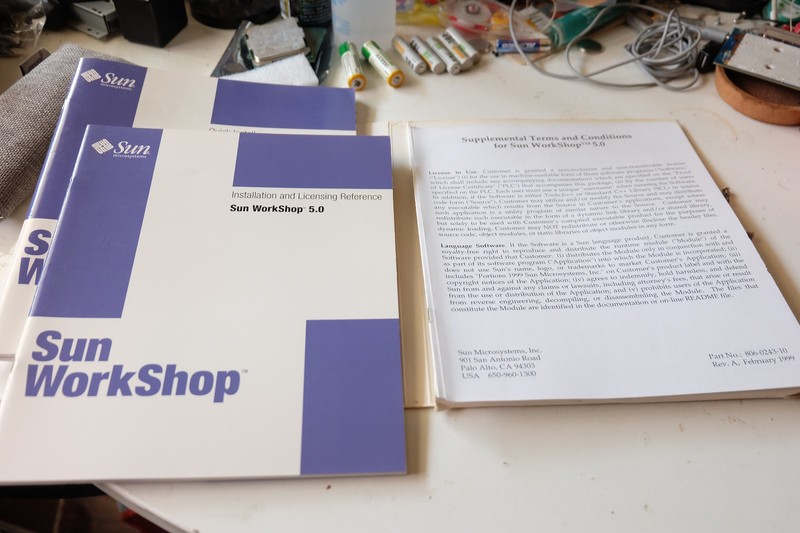 Sun Microsystems Sun WorkShop 5.0 Installation and Licensing Kit (No license) gallery