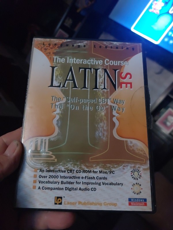 Latin se The Interactive Course CD Rom & Audio CD – Self-Paced Program 2 discs