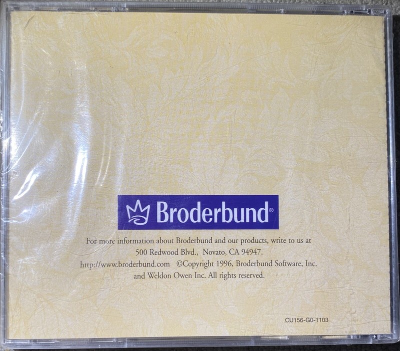 Brøderbund Williams Sonoma Guide To Good Cooking CD ROM PC Disc New Sealed 1996 gallery