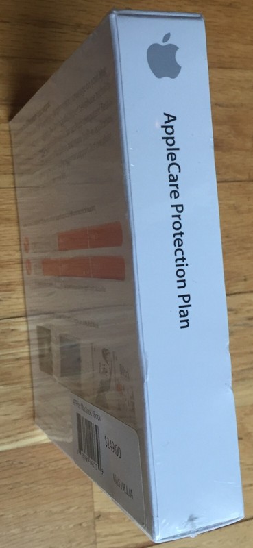AppleCare Protection Plan MA519LL/A MacBook/iBook New Sealed Apple Care gallery
