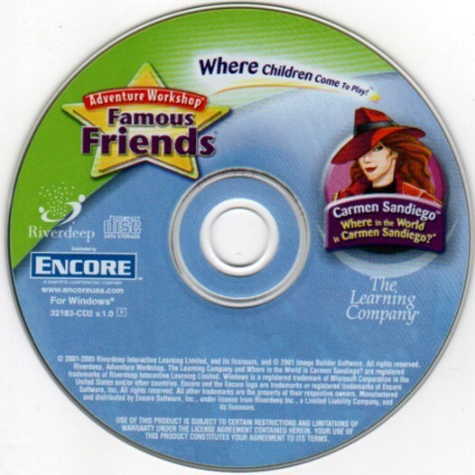 Where in the World is Carmen Sandiego? (Ages 6-10) PC-CD, 2005 -NEW CD in SLEEVE