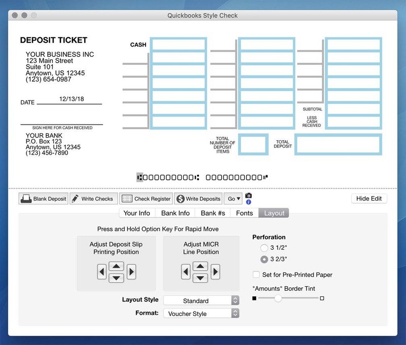 - Windows & Mac Check Printing Software gallery