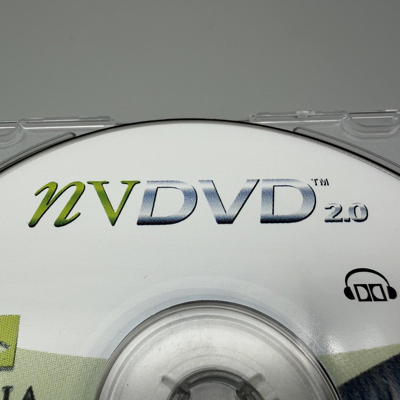Vintage 2003 NVIDIA NVDVD 2.0 DVD Player Software CD-ROM EVGA Windows PC gallery