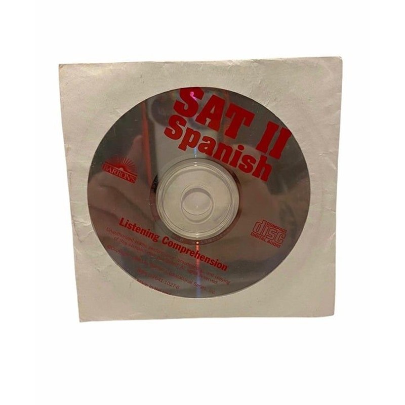 Spanish Listening Comprehension Barron’s SAT II CD Digital Audio Learning