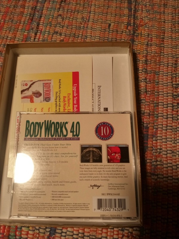 BODY WORKS 4.0 Human Anatomy Leaps To Life CD In Box gallery