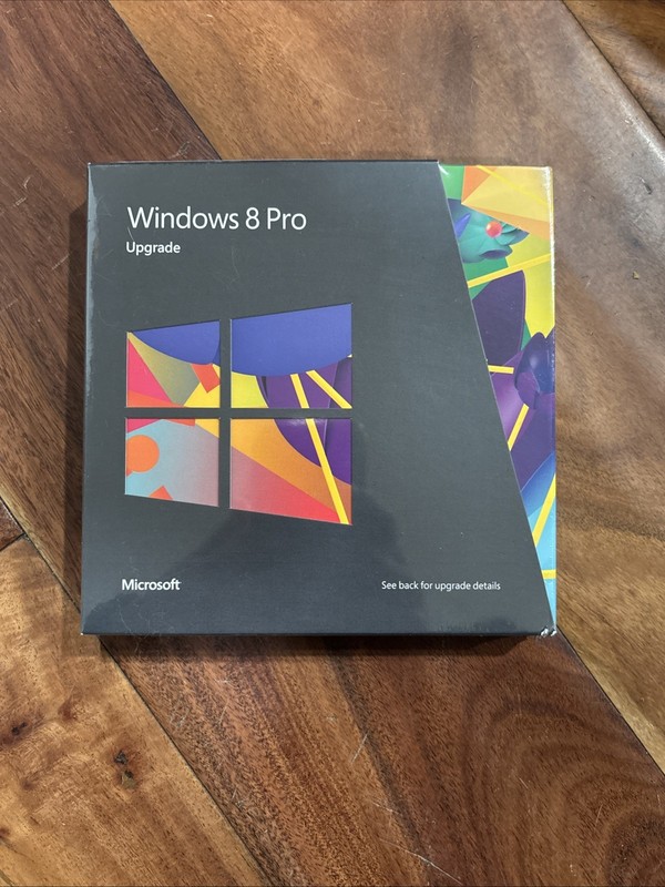 Microsoft Windows 8 Pro Professional Upgrade 32Bit & 64Bit Genuine New Sealed
