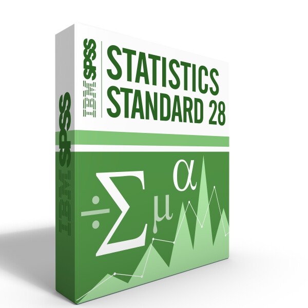 SPSS Statistics Grad Pack 28.0 Standard Windows or Mac 12 month License