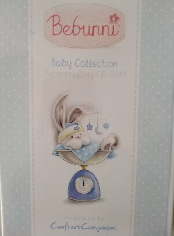 BEBUNNI Baby Collection – Papercrafting CD-ROM – CRAFTER’S COMPANION