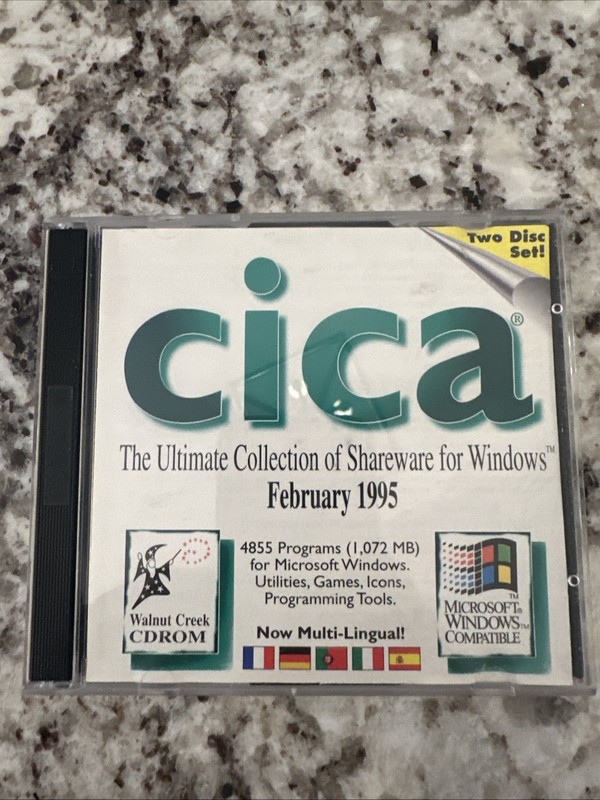 Cica Ultimate Collection of Shareware Feb 1995 Walnut Creek CDROM