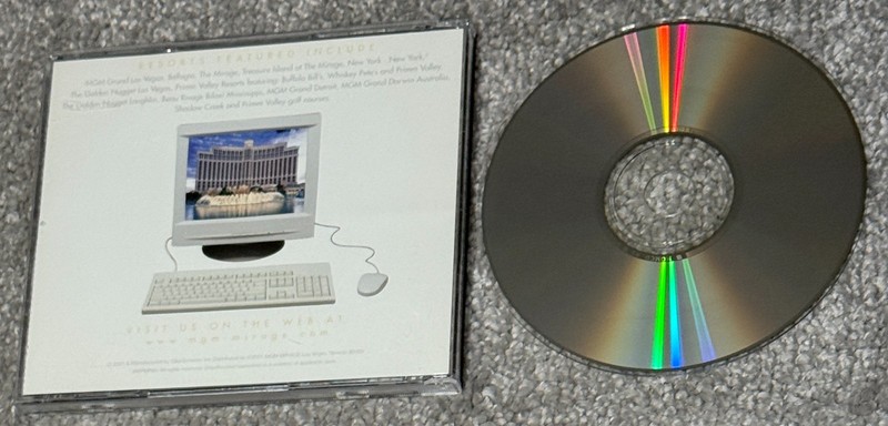 MGM Mirage Screensaver Windows PC Software (2001) Grand Bellagio Treasure Island gallery