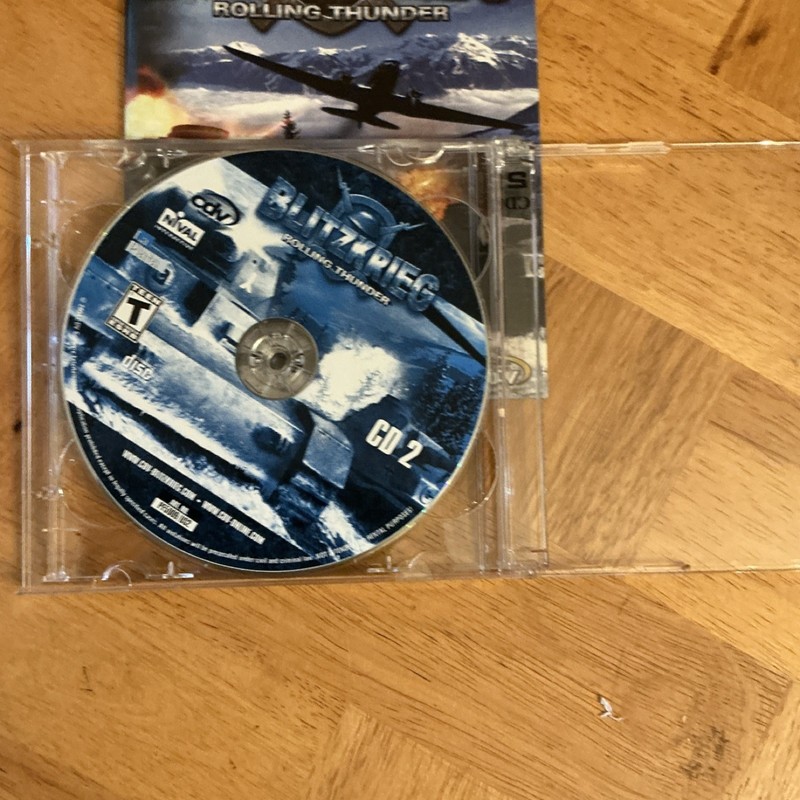 Blitzkrieg Rolling Thunder Real-Time Strategy PC CD Game for Windows gallery