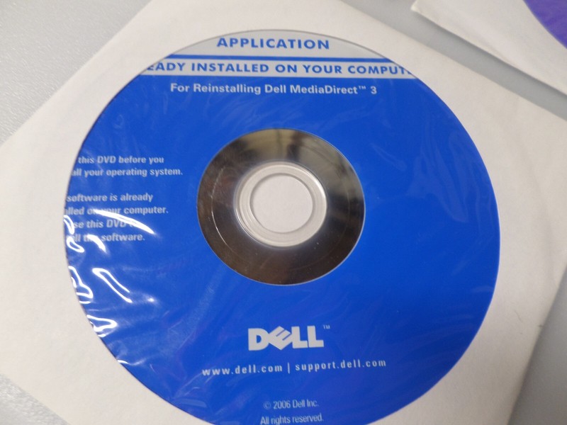 LOT OF 3 - 2006 DELL OPERATING SYSTEM / APPLICATION / DRIVERS & UTILITIES DISCS gallery