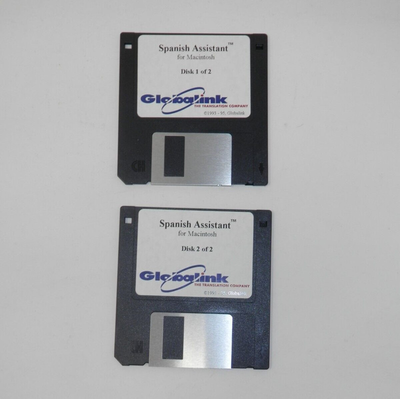 Spanish Assistant Translation Software for MAC 3.5" Floppy Translate to English gallery