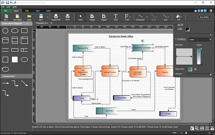 ClickCharts Diagram & Flowchart Software NCH Software gallery