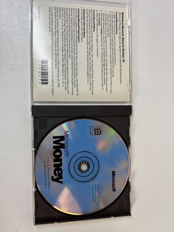 Microsoft Money Version 4.0 CD For Windows 95 Personal Finance Software W/ Key gallery
