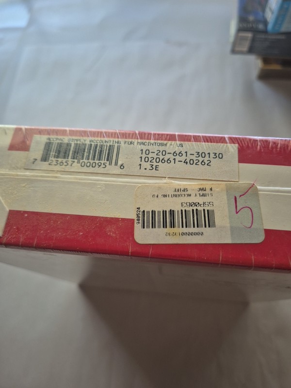 ACCPAC Simply Accounting for Windows, Computer Associates, 1991 Demo Copy SEALED gallery