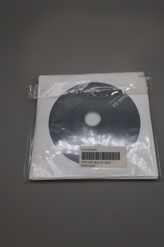 Apple iBook G4 Mac OS Discs Install Disc SET Additional Software & Hardware Test gallery