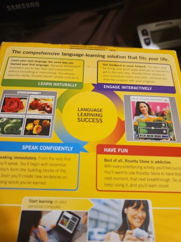 Rosetta Stone Spanish Levels 1 & 2 Version 3 Espanol CD-rom - New gallery